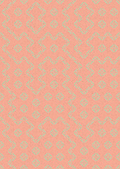 Abstract Geometric Pattern generative computational art illustration