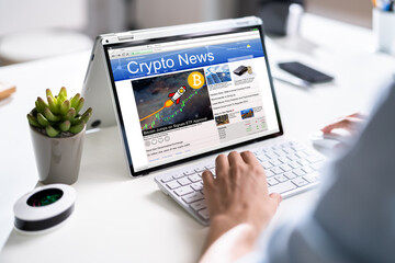 Reading Online Crypto Market Newspaper