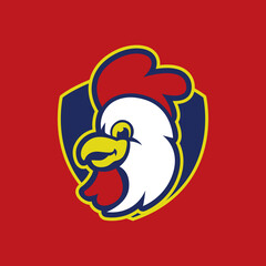 Chicken Sports Logo