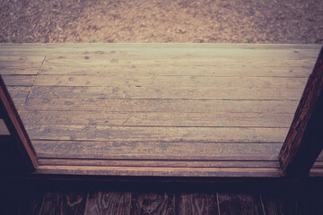 日本古民家の縁側