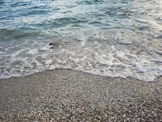 waves on the Lakeside 