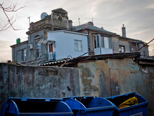 Fototapeta na wymiar the city of Odessa in Ukraine black sea coast in odessa