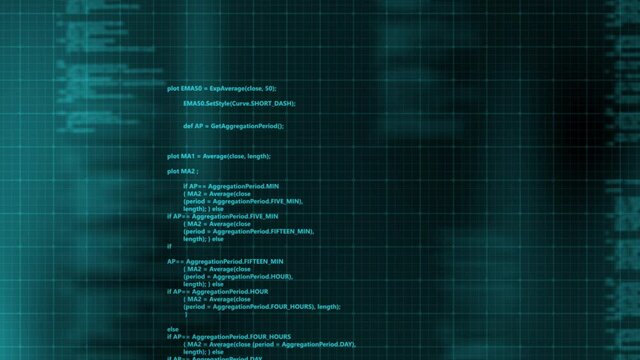 Futuristic AI artificial intelligence digital technology background, 3D computer coding with copy space, digital marketing and big data