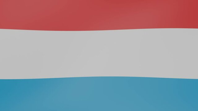 Bandera Luxemburgo, v&iacute;deo.
