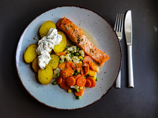 chicken with vegetables