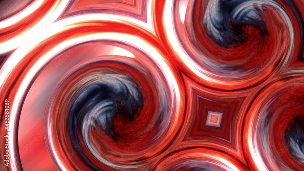 Poster looping abstract glow pastel color spiral gradient strips textures background suitable. 4k 3d render