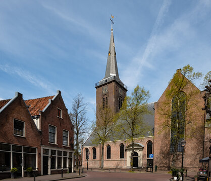 Kerkplein in Abcoude, Utrecht province, The Netherlands