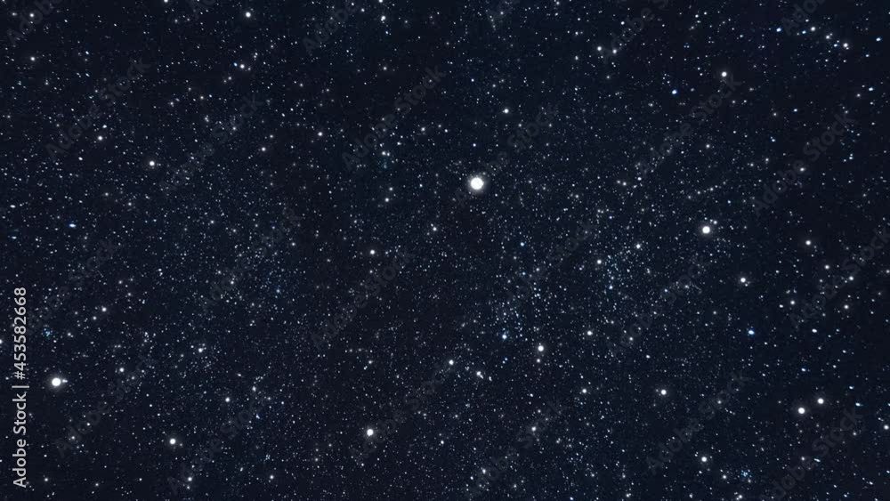 Canvas Prints intergalactic journey to the far reaches of the universe through clusters of stars and constellation