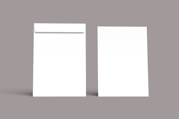 C4 Envelope Mockup