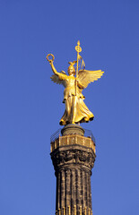 Fototapeta na wymiar The Victory column, Berlin, Germany