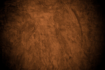Old wall texture cement brown black gray  background abstract grey color design are light with white gradient background.