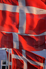 National danish flags, Denmark