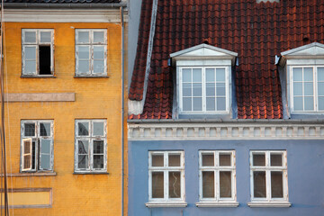 Traditional architecture in Copenhagen, Denmark