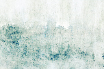 Grunge old watercolor blue green texture for design © Mary fleur