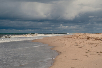 Dunkle Wolken über der Ostsee vor Kühlungsborn