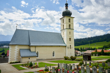 A church in Swiss Apls