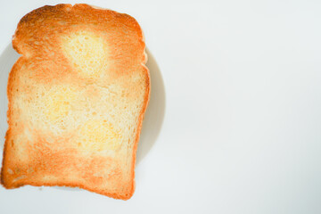 手作り食パンのイメージ（白バック）