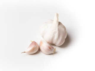 Garlic Isolated on white background