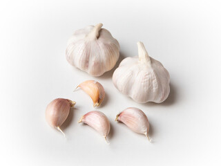 Garlic Isolated on white background