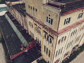 Stara opuszczona fabryka w Białogardzie