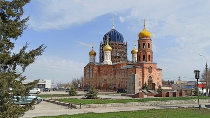 Fototapeta na wymiar russian church