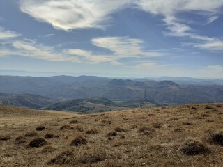 landscape with clouds