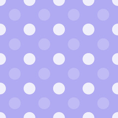 Purple dots half drop repeat seamless pattern background