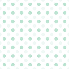 Small green dots half drop repeat seamless pattern background