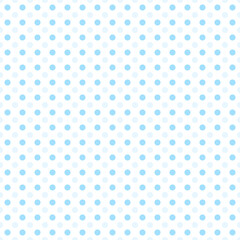 Tiny blue dots half drop repeat seamless pattern background