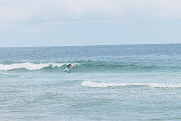 Summer surf in France - les casernes beach, seignosse, landes