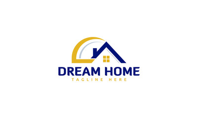 Dream Home Logo Vector Template