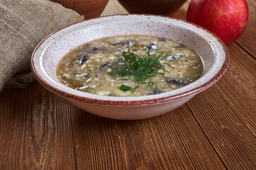 Zupa borowikowa