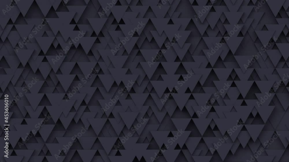 Poster geometric modern animated seamless looping abstract background. 3d render design element, creative m