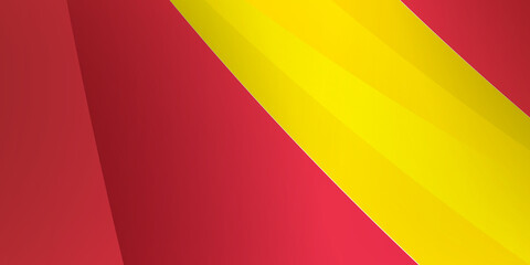 Simple yellow and red presentation background