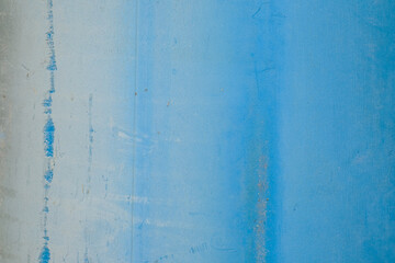 blue painted wall