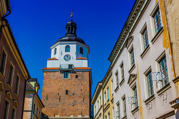 Fototapeta premium Architecture of Lublin Old Town, Lesser Poland