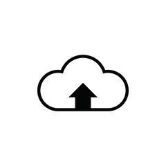 upload icon vector design template