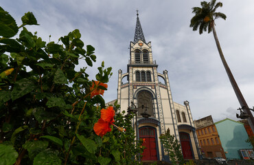 St. Louis Cathedral, Fort de France, in the French Caribbean island of Martinique