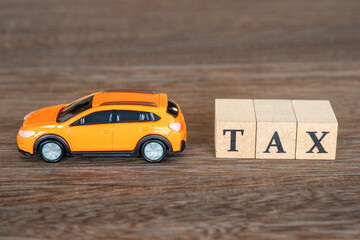 車の税金のコンセプト