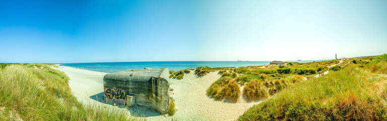 Bunker, Grenen in Skagen, Nördlichster Punkt in Dänemark 