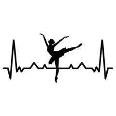 Ballet dancer heartbeat