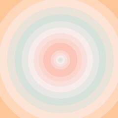 Circle pattern with a colorful pastel combination