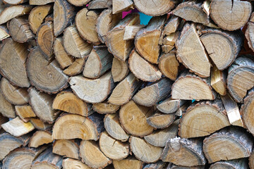 Split firewood