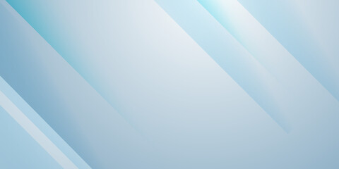 Obraz premium Modern simple light blue stripe background for business presentation design template. Light blue background with area for graphic elements or text. Light blue abstract background