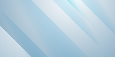 Abstract blue background with striped shapes