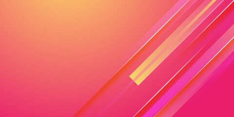 Abstract modern background gradient color. Yellow red white orange and pink gradient with stripes decoration.