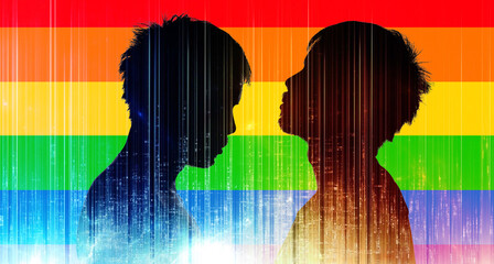 LGBTQ+ and love concept.