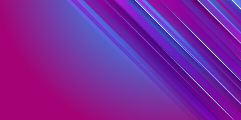 Fototapeta premium Mminimal abstract futuristic wave shape on vivid gradient vibrant colors background for Brochure, Flyer, Poster, leaflet, Annual report, Book cover, Graphic Design Layout template