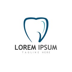 Dental logo Template vector illustration