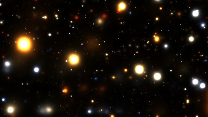 Cosmos background. Night sky. Colorful cosmos with stardust.